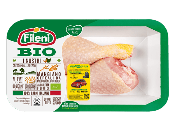 Fileni steigt auf faserbasierte Fleischschalen um