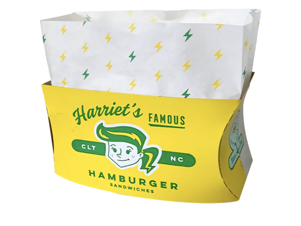 Harriet’s Hamburgers erhält mit IntegraFlex™ einen Retro-Behälter mit einem modernen Touch