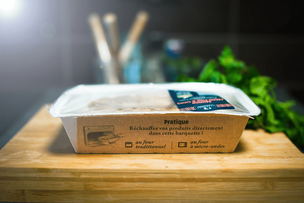 Le Marin Vendeen-Produkt in einer PaperSeal Cook-Verpackung