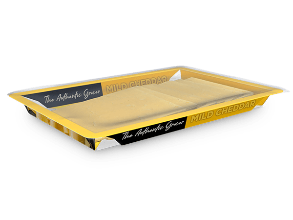 PaperSeal Slice™-Schale für Wurst- und Käseaufschnitt
