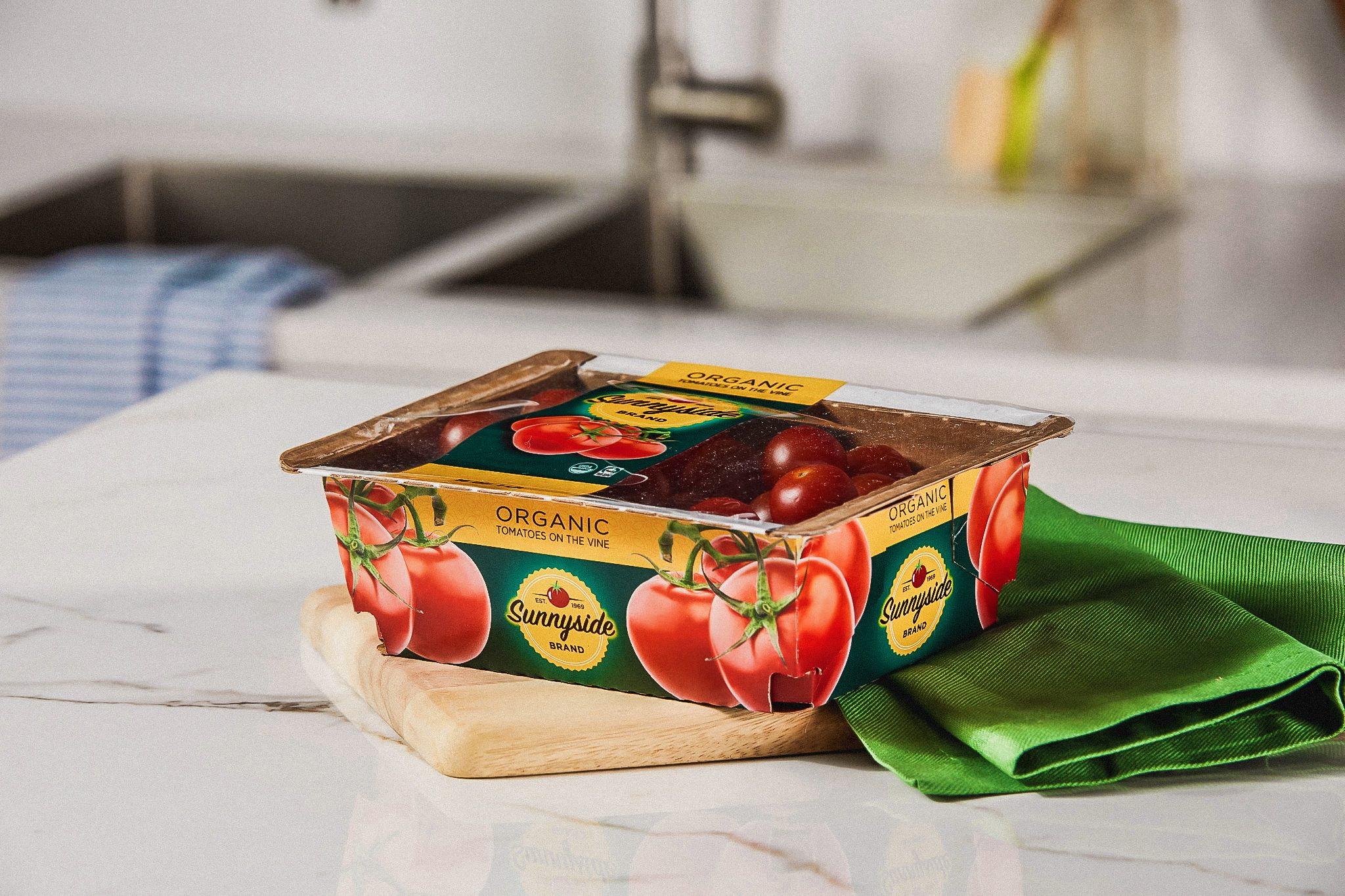 ProducePack™ Siegelschale – Obst- und Gemüseverpackung für Strauchtomaten
