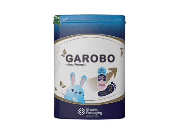 Boardio™-Dosensortiment auf Faserbasis – Babymilchpulver