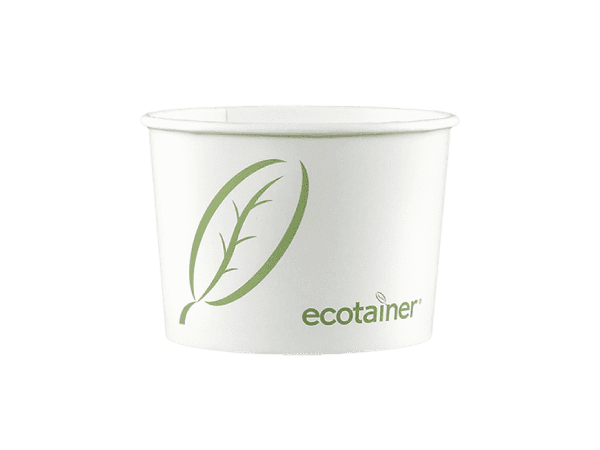Kommerziell kompostierbare ecotainer™-Verpackung