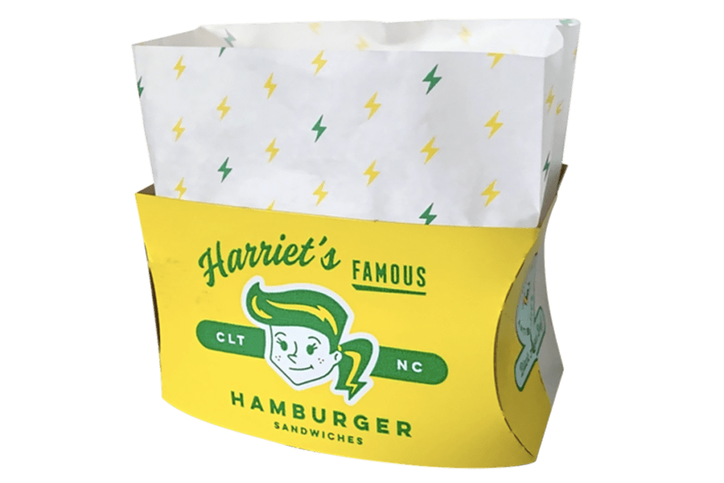 Harriet’s Hamburgers erhält mit IntegraFlex™ einen Retro-Behälter mit einem modernen Touch