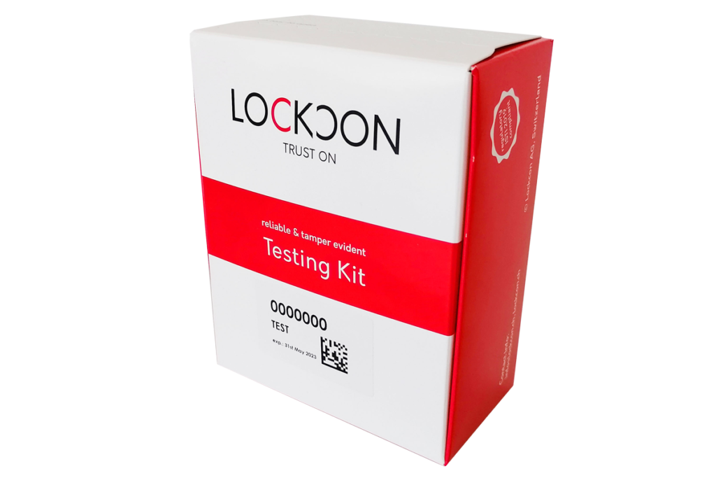 Lockcon schützt Testkits mit manipulationssicherer Verpackung von Graphic Packaging