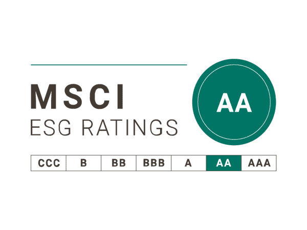 MSCI ESG-Rating – AA