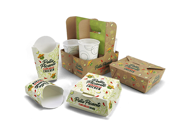 Take-away-Behälter, -Boxen und -Eimer für die Lebensmittelverpackung