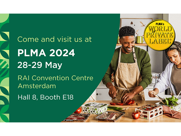 Besuchen Sie uns vom 28. bis 29. Mai auf der Fachmesse der Private Label Manufacturers Association, die im Amsterdam Convention Centre stattfindet.