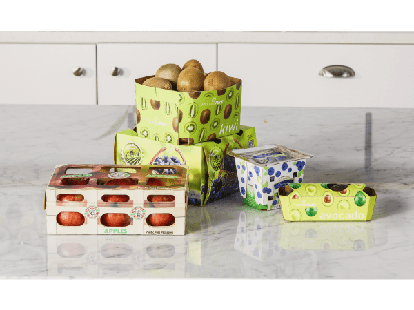 A range of paperboard packaging for fresh produce